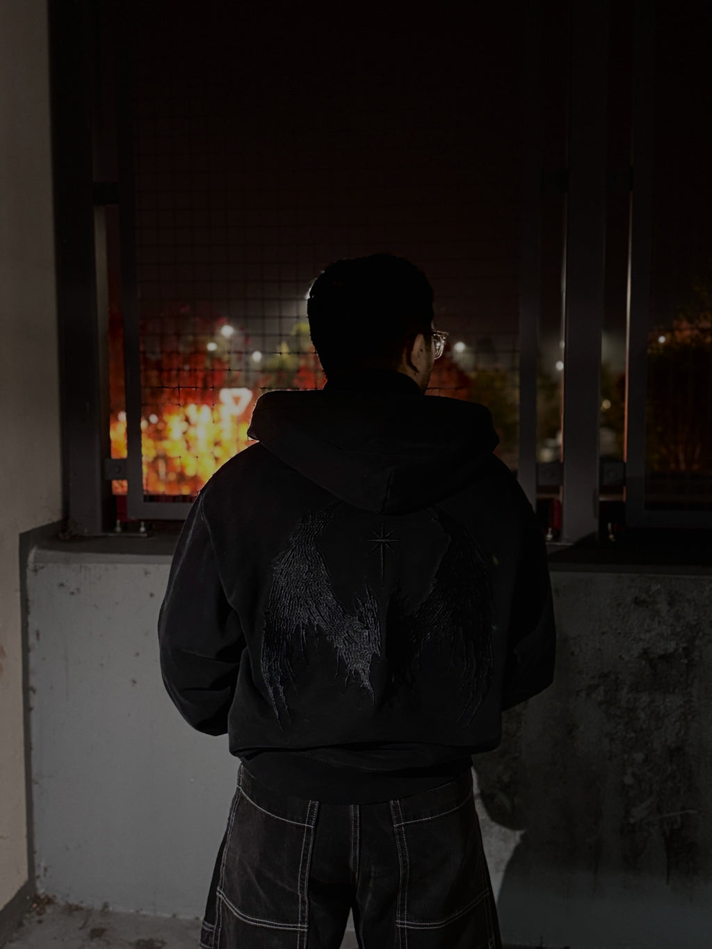 GENESIS MARK: 001 - VOIDWING OVERSIZE HOODIE